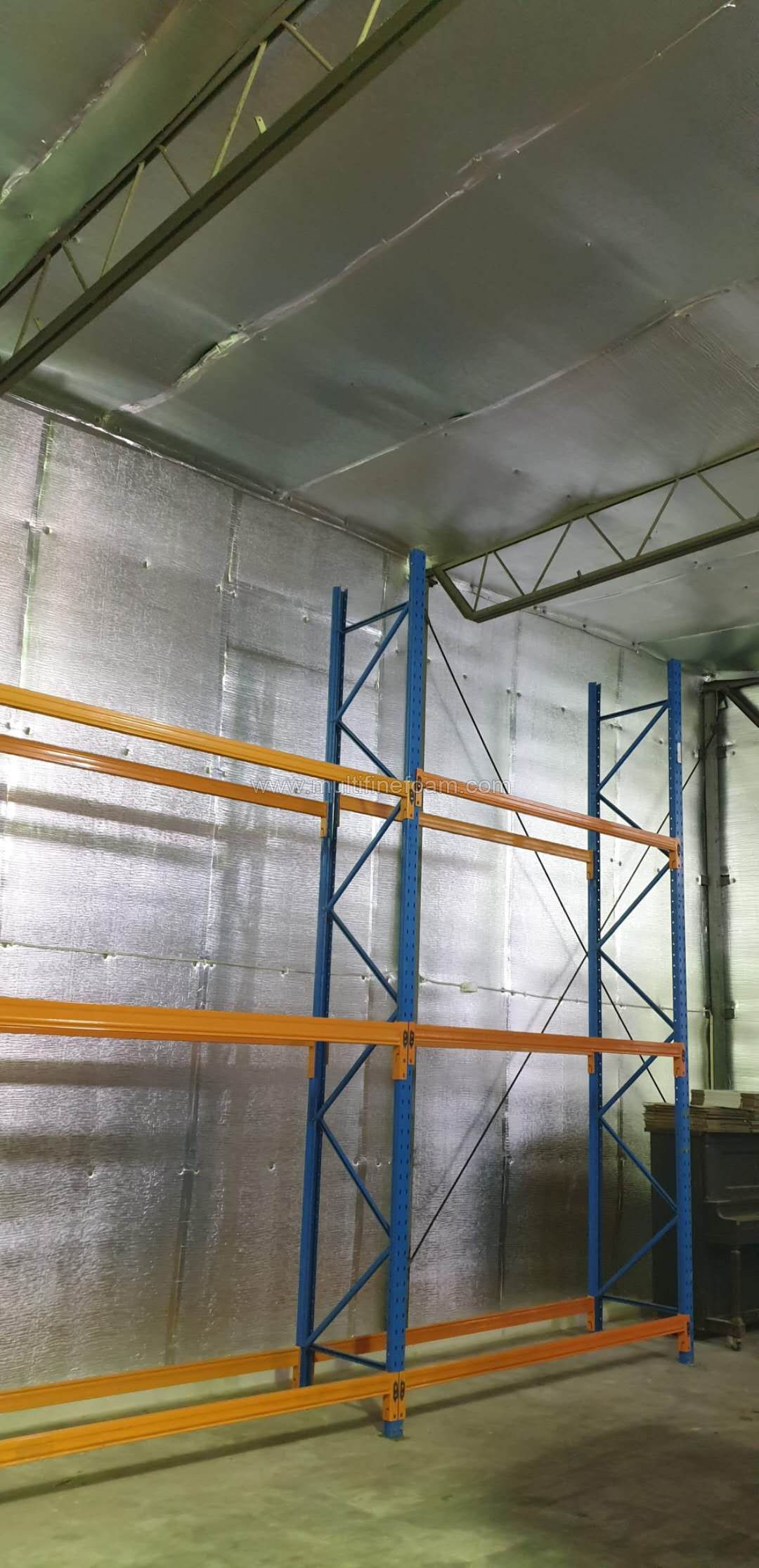 Double-sided aluminum foil foam insulation